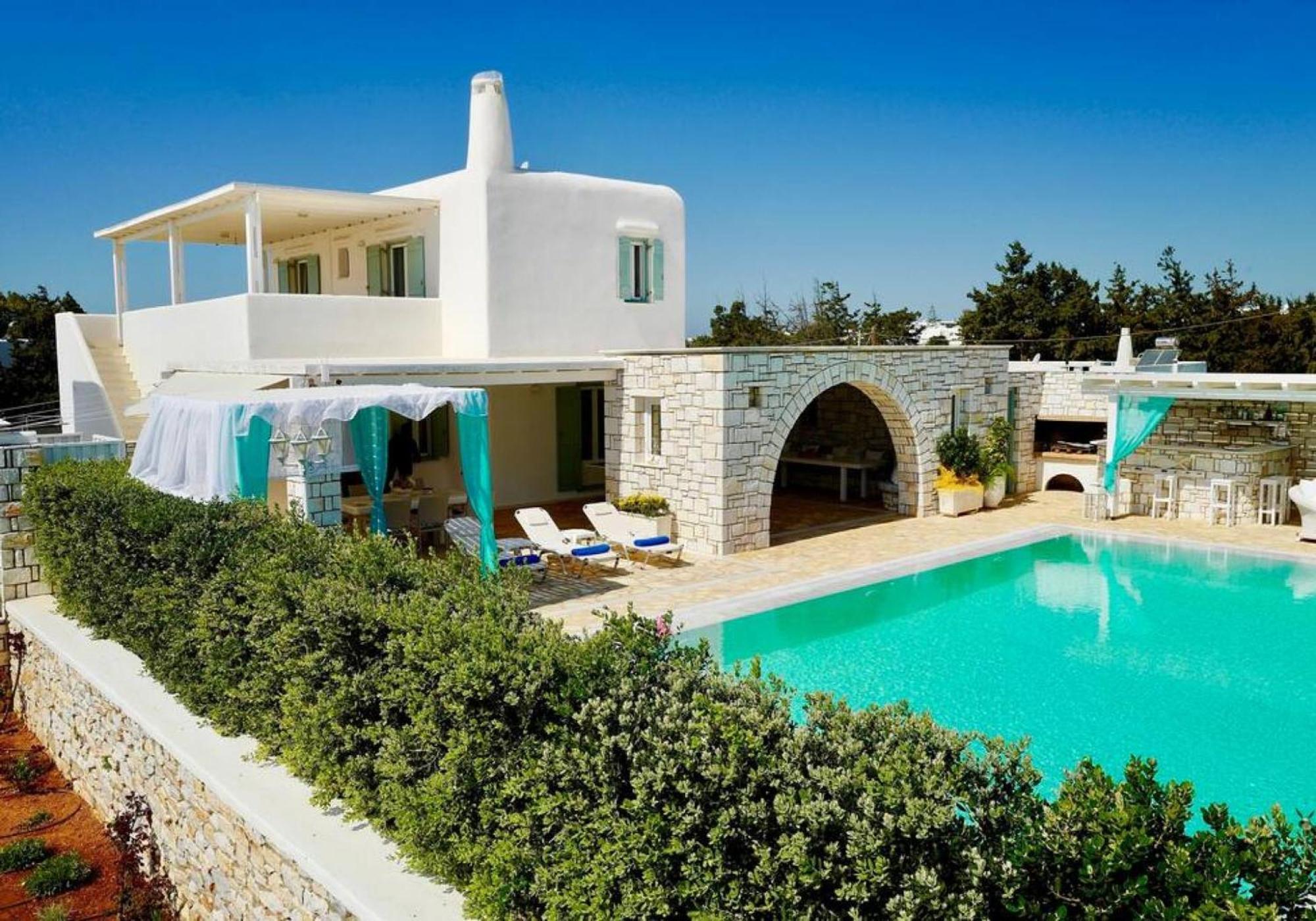 Villa Dionysos In Aliki Екстериор снимка