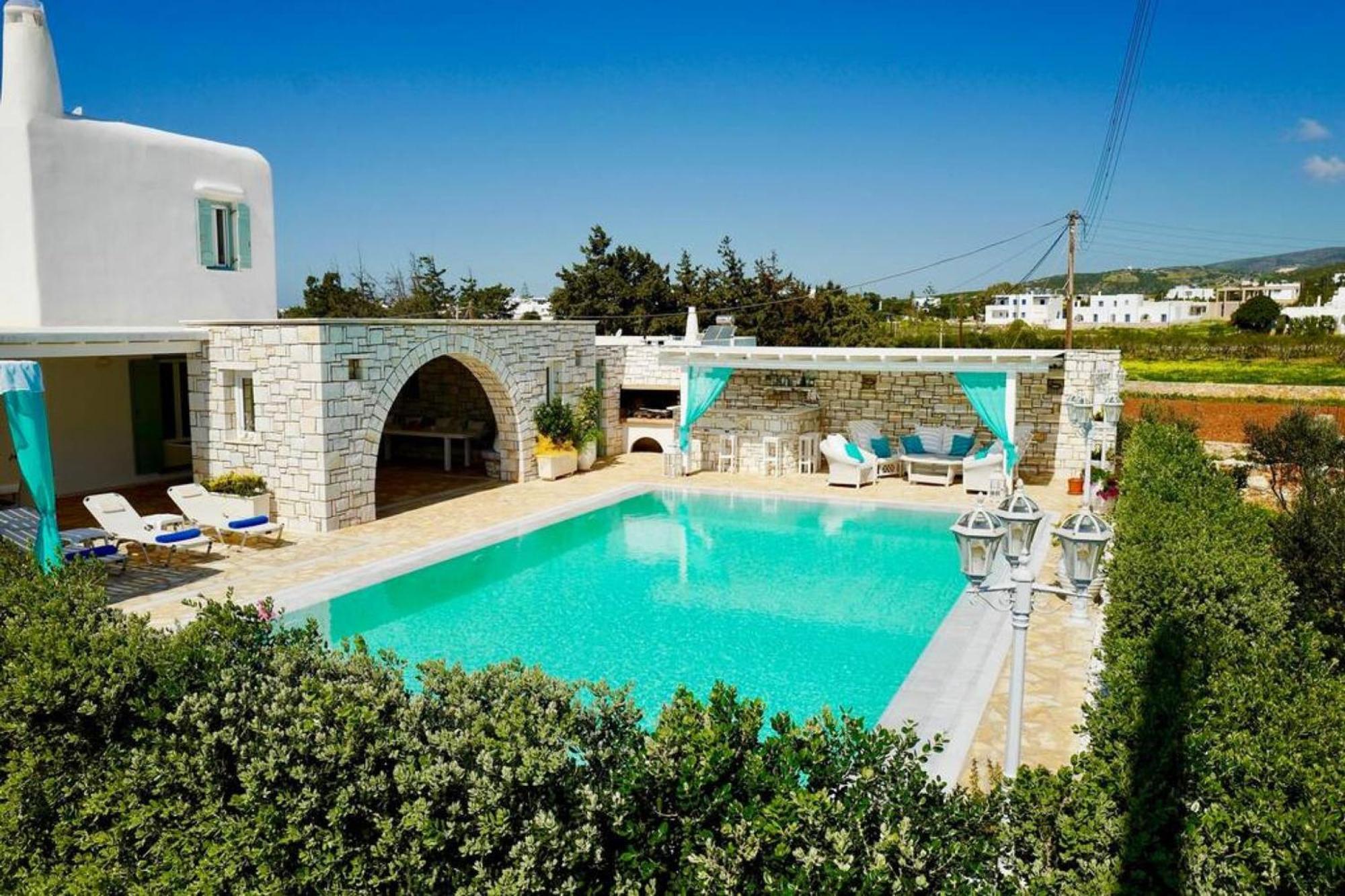 Villa Dionysos In Aliki Екстериор снимка