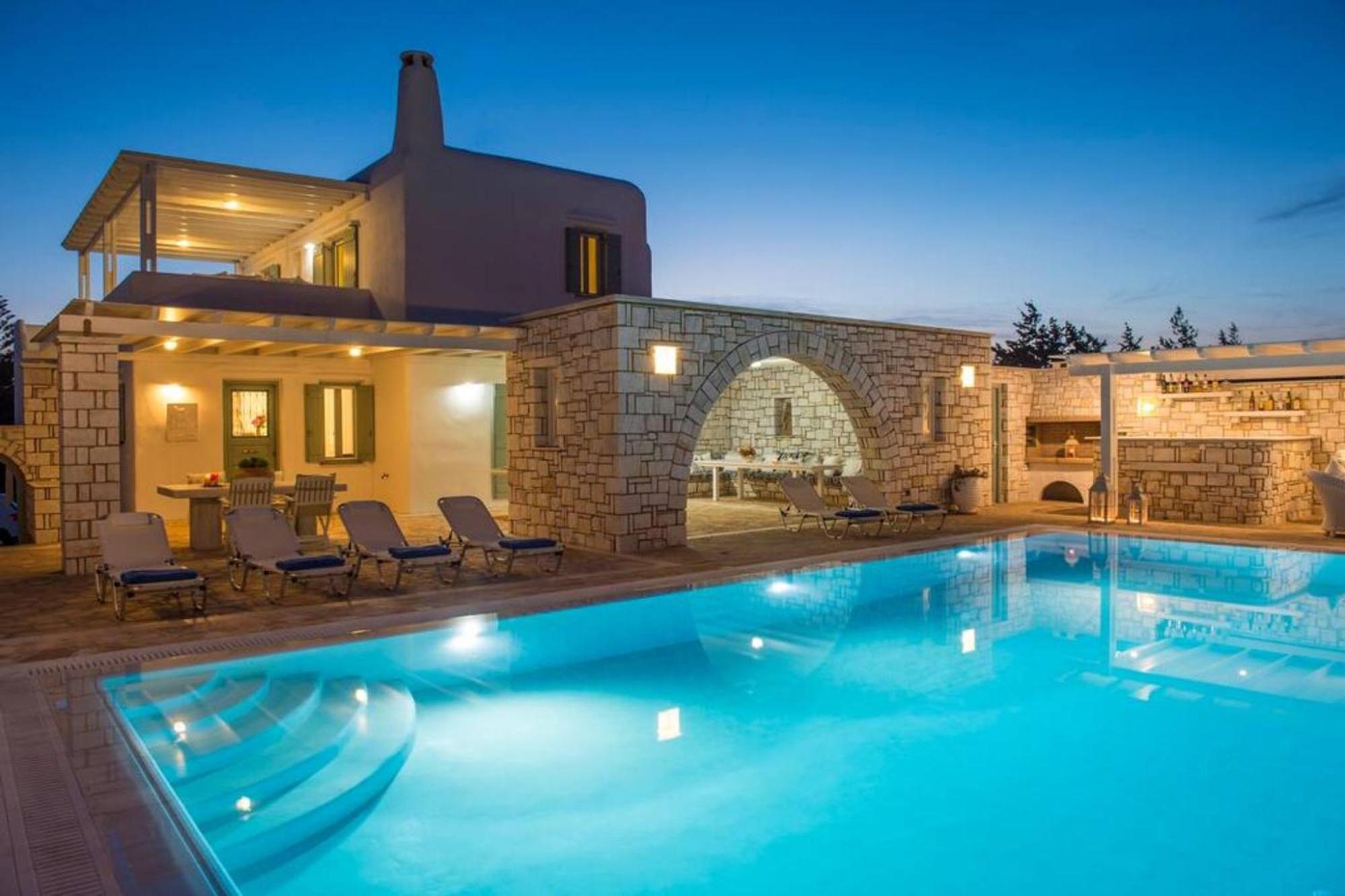 Villa Dionysos In Aliki Екстериор снимка