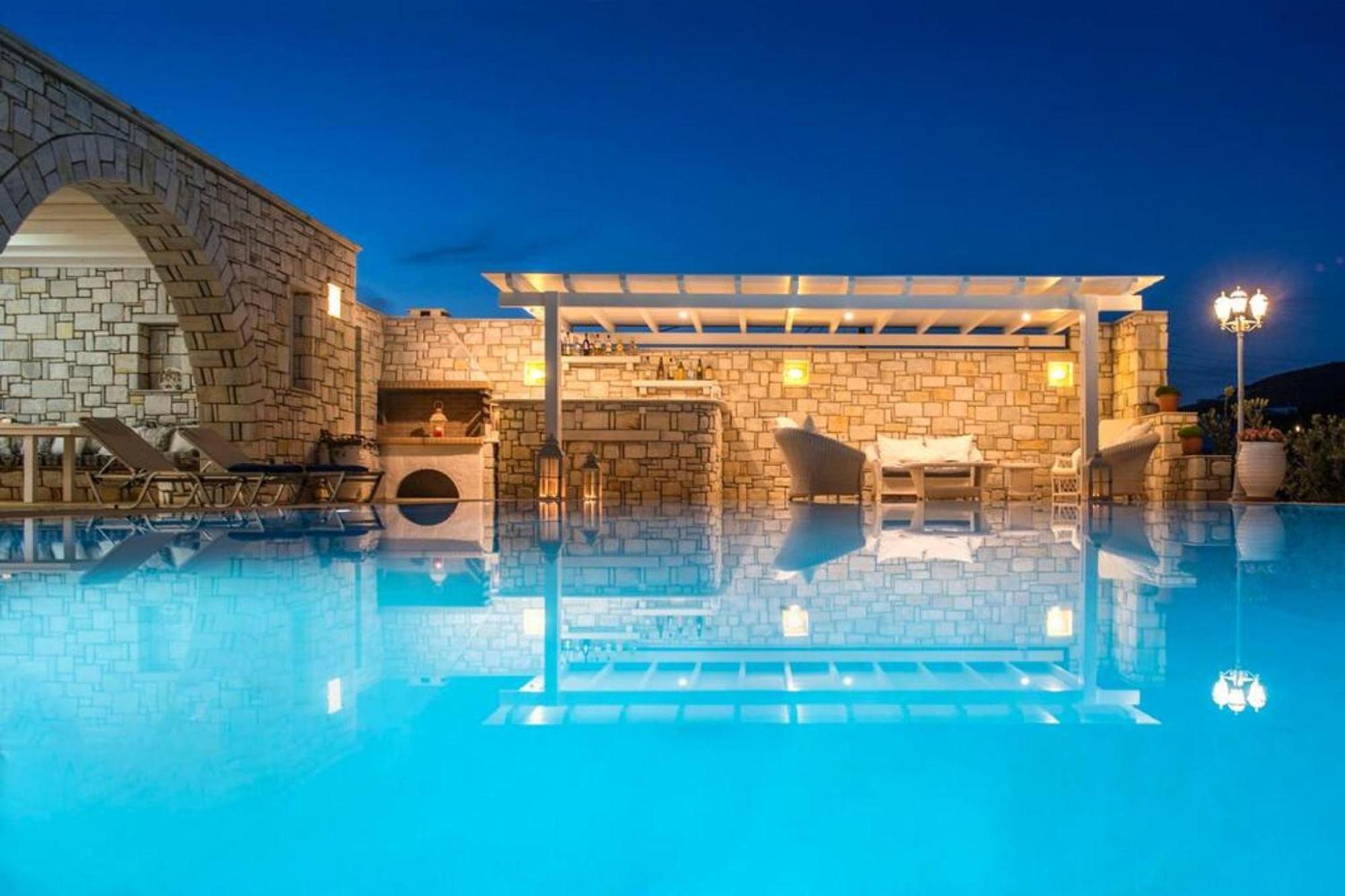 Villa Dionysos In Aliki Екстериор снимка